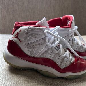 Jordan Kids' Sneakers in Red and White